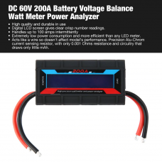 200A Battery Volt,Watt,Power Meter DC 60V