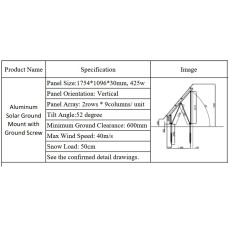 Solar Ground Mount 18 panels Solar Ground Mount 18 panels
